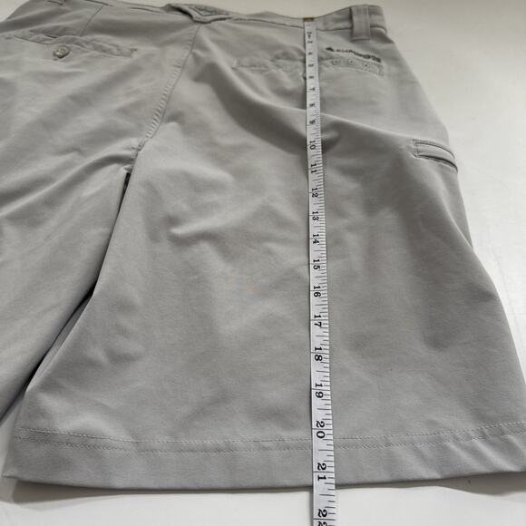 Columbia PFG Shorts Mens 34 Gray 10" Hiking Outdoors Performance‎ - Picture 6 of 9